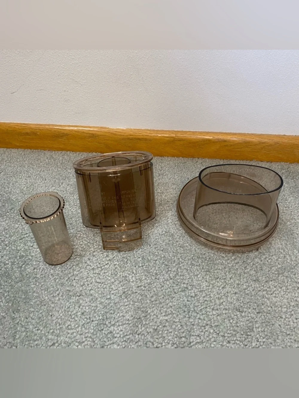Cuisinart Food Processor Replacement Lid/Cover Assembly Amber CFP-4.5.5A.9‎
